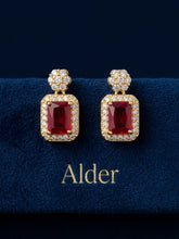 Crystal Cluster Stud Earrings