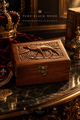 3-Tier Handcrafted Noir Jewellery Box – Limited Edition
