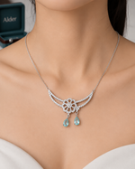 Alder Heritage Crescent Gold Necklace