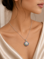 Alder Midnight Crystal Chain Necklace