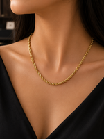 Twisted Gold Chain