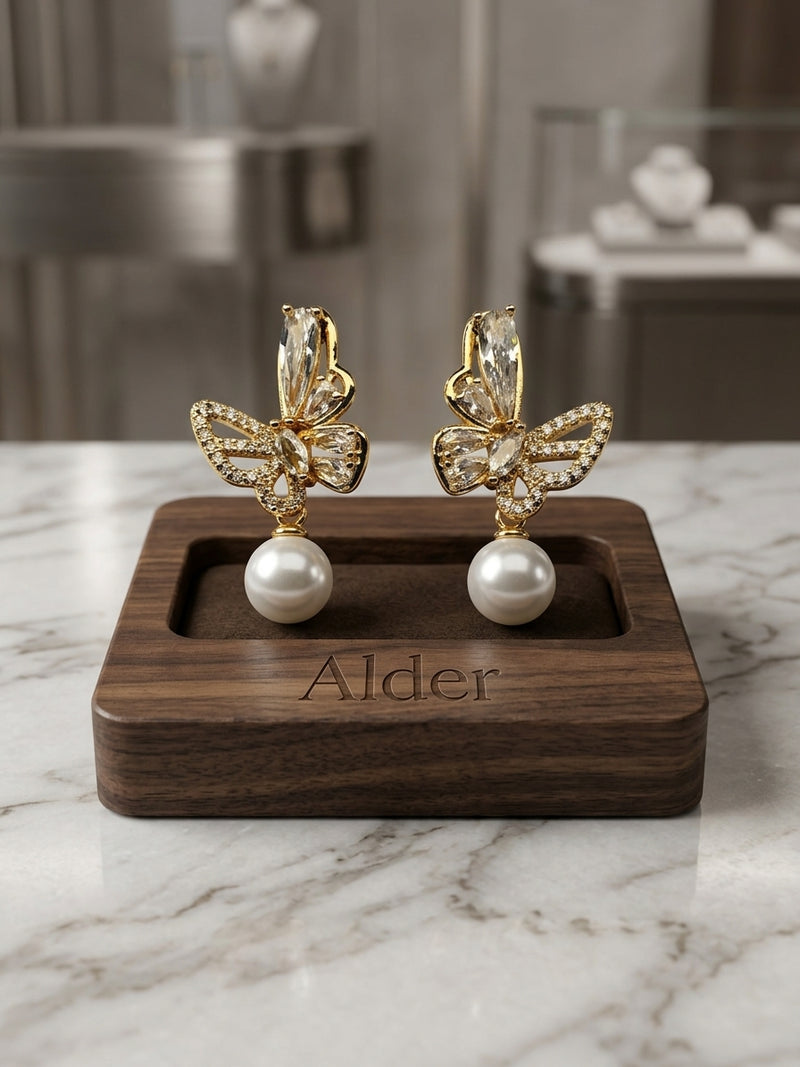 Pearl Multicolour Stud Earrings