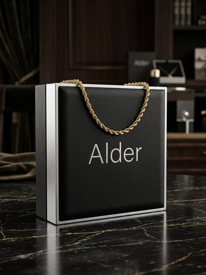 Twisted Gold Chain
