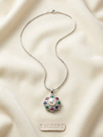 Alder Midnight Crystal Chain Necklace